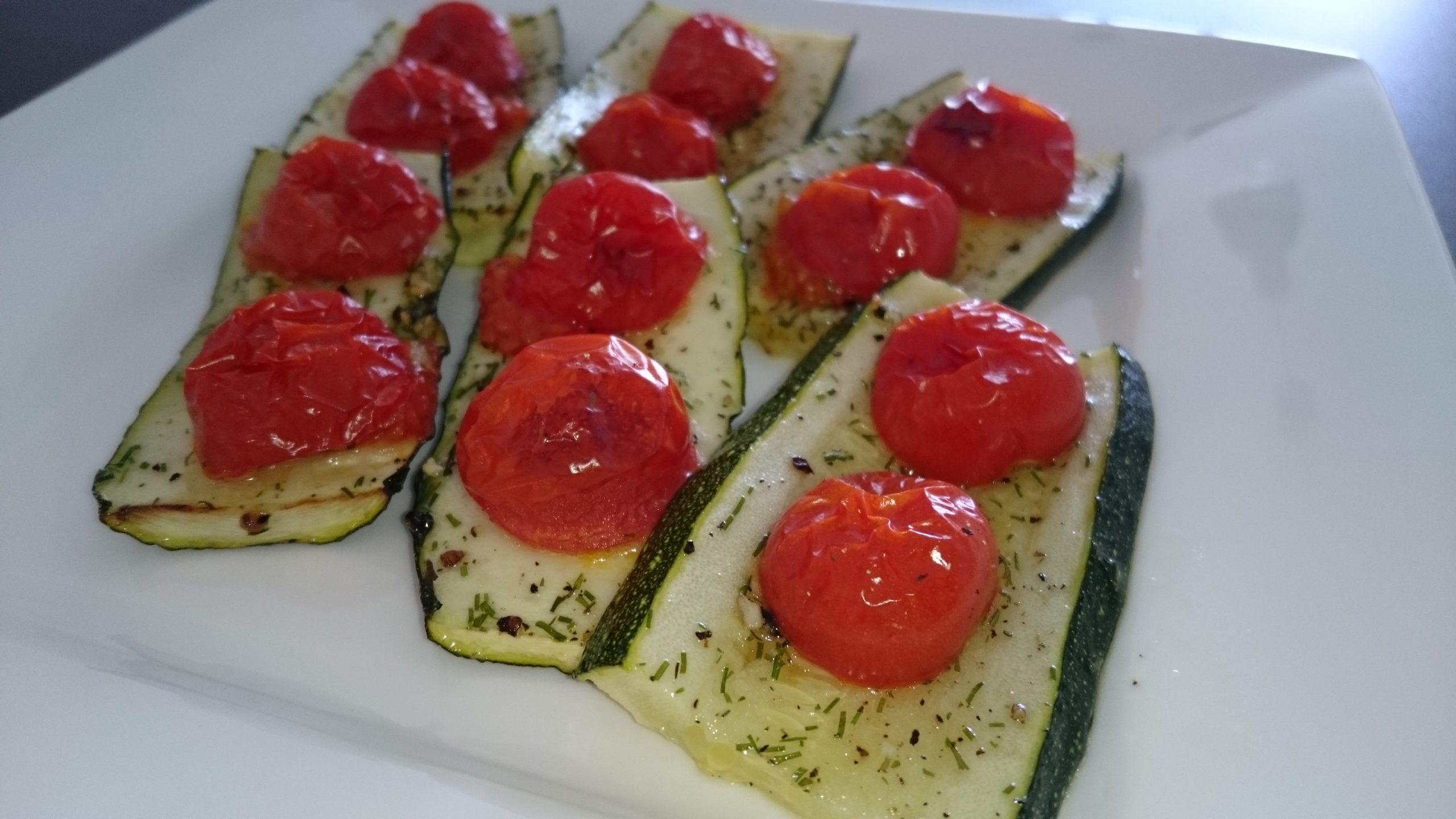 courgette met cherrytomaatjes